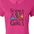 thumbnail image 4 of Inktastic Science is for Girls Women's T-Shirt, 4 of 5