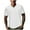 White, variant on Funny Shirts Clearance, Men Casual Solid With Pockets Sports Short-sleeved V-neck Fitness Training Clothes T-shirt Top