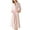 Pink, variant on Women's Long Plush Robe Warm Cute Lace Shawl Collar Maxi Fuzzy Fleece Full Length Bath Robe Thick Winter Belted Comfy Soft Bishop Long Sleeve Fluffy House Coat Ruffle Purple Medium