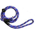 thumbnail image 2 of Correa de cuerda para perros, correa antideslizante para mascotas de 5 pies, correa de entrenamiento para perros, correa de nailon ajustable estándar para perros pequeños y medianos (azul), 2 of 5