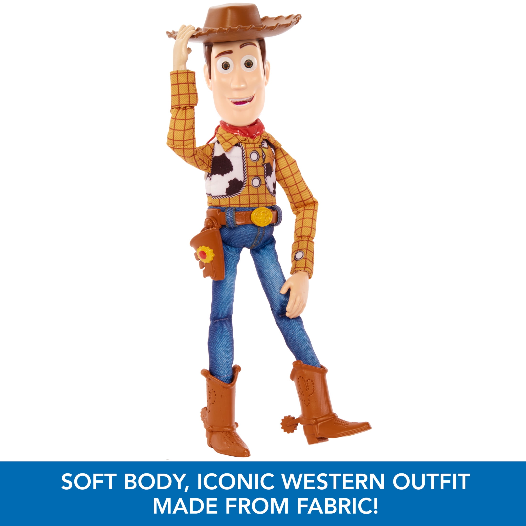 Disney Pixar Toy Story 12 inch Roundup Fun Woody Large Talking Figure  (图5) Disney Pixar Toy Story 12 inch Roundup Fun Woody Large Talking Figure  (图5)