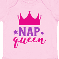 thumbnail image 4 of Inktastic Nap Queen, Crown, Stars - Pink Purple Girls Baby Bodysuit, 4 of 5