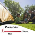 thumbnail image 3 of Estacas para tienda de campaña, estacas ligeras de aluminio para acampada y jardín, 10 Uds., 3 of 5