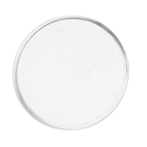 Fish Tank Feeder Aquarium Glass Feeding Bowl Clear Round Small Reptile Water Food Feeding Dish Tray