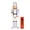 Z3630, variant on Giaone Pearl Accented Nutcrackers Soldier Wooden Figure Ornament For Holiday Decor