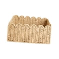 thumbnail image 4 of deevoka Sundries Basket Lightweight Dirty Clothes Basket for Food Fruits Drinks 36x27x15CM, 4 of 9
