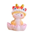 thumbnail image 2 of Figura de serpiente de Año Nuevo chino coleccionable para estantería, sala de estar, oficina Guiño, 2 of 9