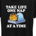 thumbnail image 3 of Garfield - Take Life One Nap - Women's Short Sleeve Graphic T-Shirt, 3 of 5