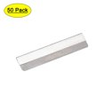 thumbnail image 1 of Eyebrow Razor Blade Trimmer Stainless Steel Eyebrow Shaver Blades for Makeup 50pcs, 1 of 3