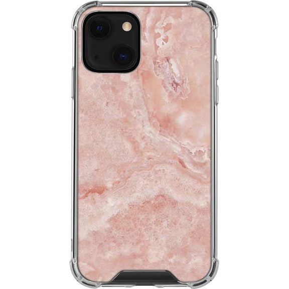 Skinit Marble Crystal Pink iPhone 13 Mini Clear Case