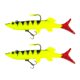 thumbnail image 2 of 2pcs Señuelos Pesca Plomado Hundimientos Swimbaits T Tail Casting 14 Captura - 056 shamjiam Señuelos de pesca de plomo suave, 2 of 9