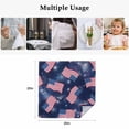 thumbnail image 5 of American Flag Cloth Napkins, Red Striped Blue Star Fireworks USA Flag Washable and Reusable Dinner Napkins Set of 2, Table Napkin for Kitchen Party Birthday Wedding Hotel Housewarming 20"x20", 5 of 9
