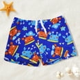 thumbnail image 3 of LRen Boys Swimming Trunks Size 10 High Stretch 3d Funny Print Short Pants Stretch Sunscreen Beach Pants Boy Swim Trunks Beach Swimming Shorts, 3 of 3