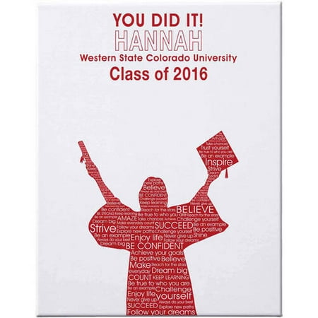 Personalized Graduation Autograph Canvas, 11