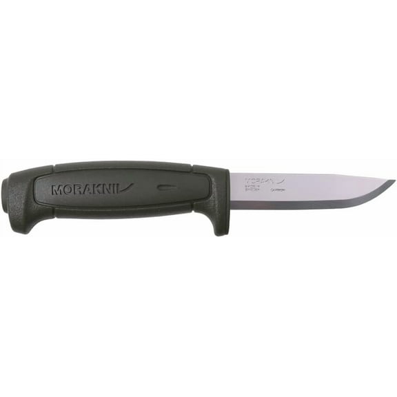 Craftline Basic 511 High Carbon Steel Fixed Blade Utility Knife and Combi-Sheath, 3.6-Inch Blade
