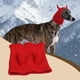 thumbnail image 5 of Gorro de para perros, accesorio fotográfico, resistente al viento, suave, para cubrir las orejas, cálido para cachorros, viajes, senderismo y S, 5 of 8