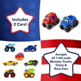 thumbnail image 3 of Simplay3 Carry and Go Track Table for Play Cars, Trucks, and Trains, Red White and Blue, 3 of 8