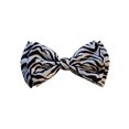 thumbnail image 2 of Pre-tied Bow Tie in Gift Box- Zebra Double Fold Bow, 2 of 2