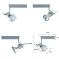 thumbnail image 2 of JESCO Lighting 6 Pack of High-Quality Commercial grade PAR20 Line Voltage Track Head in White, 2 of 2