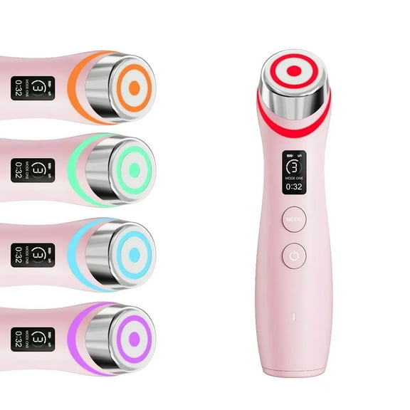 6 in 1 Facial Skin Care Device Led Light Therapy Facial Beauty Machine Face Massager