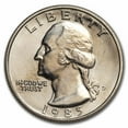 thumbnail image 2 of 1985-D Washington Quarter 40-Coin Roll BU, 2 of 3