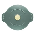 thumbnail image 3 of STAUB La Cocotte 1.75 L Cast Iron Round Rice Cocotte, Eucalyptus, 3 of 5