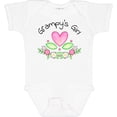 thumbnail image 3 of Inktastic Grampy's Girl Heart Flowers Girls Baby Bodysuit, 3 of 5