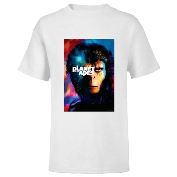 Planet of the Apes 1968 Cornelius Original Movie Poster Art - Short Sleeve T-Shirt for Kids - Customized-White
