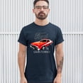 thumbnail image 3 of Tee Hunt Ford '76 Gran Torino T-Shirt Classic Muscle Car Licensed Men's Novelty Shirt, Navy Blue, 5X-Large, 3 of 5