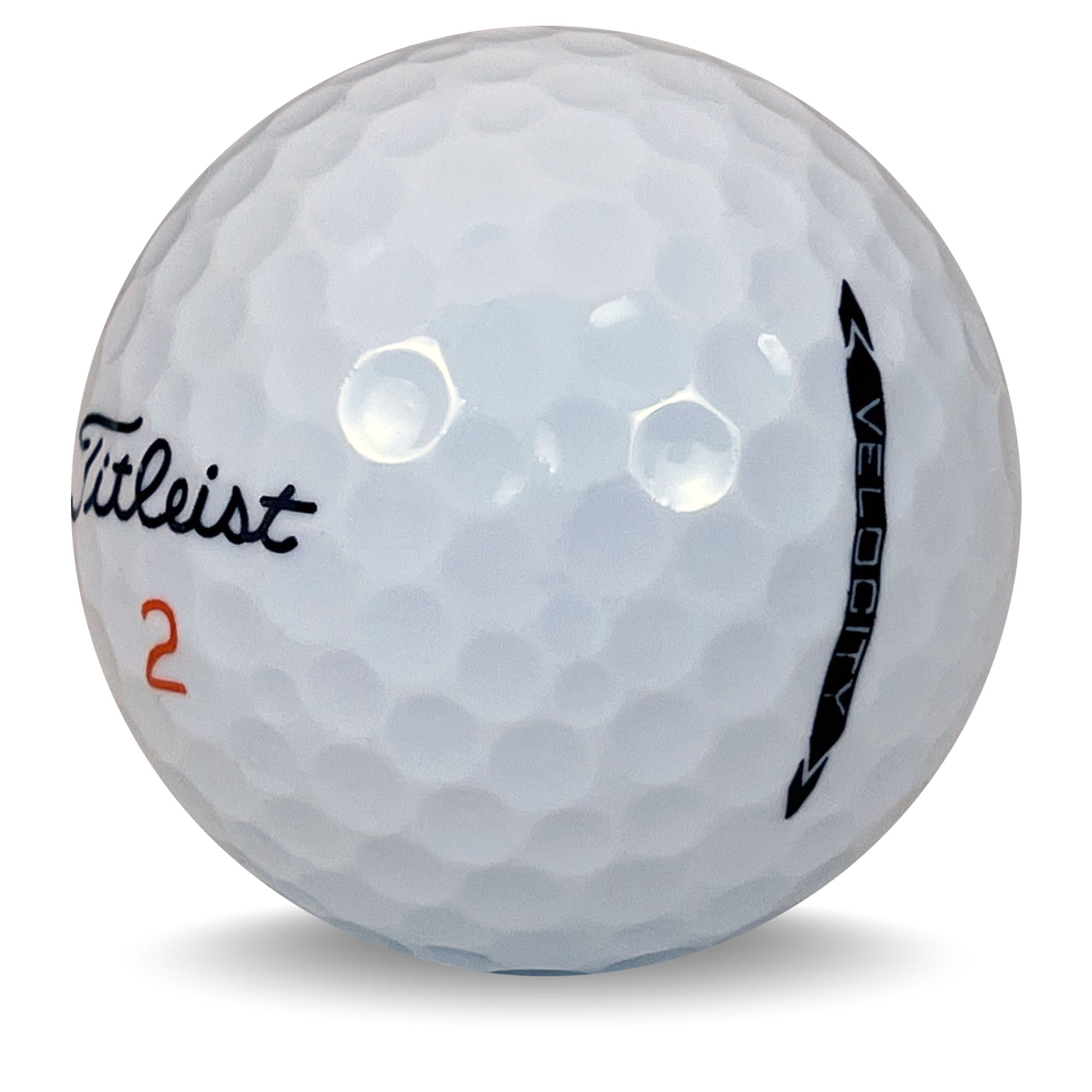 Mulligan - 24 Titleist Velocity 5A Recycled Used Golf Balls, White