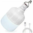 thumbnail image 1 of Linterna de camping, lámpara de camping recargable por USB, 60 W, 5000 lúmenes, 5 modos, regulable, suspensión, lámpara portátil para camping, patio, jardín, barbacoa, Ephé, 1 of 5