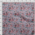 thumbnail image 4 of oneOone Cotton Silk Light Pink Fabric Florals Diy Clothing Quilting Fabric Print Fabric By Yard 42 Inch Wide, 4 of 4