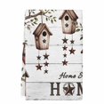 thumbnail image 2 of Sweet Home Kitchen Towels Set of 1, Western Stars Bird Houses White Wood Plank Absorbent Dish Towels for Kitchen, Microfiber Hand Towel, Quick Drying Tea Towel for Cleaning Decorative Dishcloths, 2 of 7
