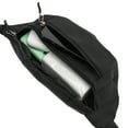 thumbnail image 5 of Unique Bargains 1 Pc Fanny Pack Zipper Design Waist Bag Black, 5 of 6