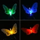 thumbnail image 3 of Guirnalda de luces solares con forma de mariposa para decoración de jardín, luz solar para exteriores, luz multicolor de cuento de hadas con forma de mariposa, ideal para decoración navideña de verano, 3 of 5