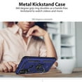 thumbnail image 4 of CoverON For Motorola Moto G Power 2022 Ring Case, Kickstand Rugged Phone Cover Magnetic Car Mount Compatible - Navy Blue, 4 of 9