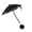 Black, variant on 360 Rotation Magnetic Phone Umbrella Anti-Glares Sun Shade Cover Adjustable Mobile Phone Umbrella Easy to Use