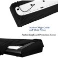 thumbnail image 2 of (88 teclados)Funda protectora para teclado de piano de 88 teclas, funda para piano electrónico, funda antipolvo para piano digital, Yamaha, Roland, consolas, 2 of 5