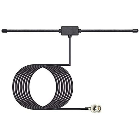Bingfu Police Radio Scanner Antenna 20-1300MHz Adhesive Mount BNC Male Dipole Antenna Vehicle Ham Radio Amateur Radio Mobile Scanner Antenna Compatible with Uniden Bearcat Whistler Radio Shack Scanner
