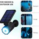 thumbnail image 2 of Foco biónico Luces solares LED de lujo Foco alimentado por energía solar con sensor de movimiento de 25 pies para exteriores, 2 of 7