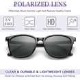 thumbnail image 4 of Gafas de sol polarizadas espejadas SIPHEW para mujer con protección UV401, 4 of 6