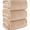 (24 Pack) Khaki, variant on Trailmaker Plush Fleece Throw Blankets; Cozy 200 GSM for Living Room, Couch, Bedding 80"L x 60"W (24 Pack Assorted Colors)