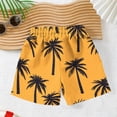 thumbnail image 6 of IVEYRTF Kids Boys Swim Trunks Solid Color Quick Dry Beach Wear Surf Shorts Pocket Design Summer Vacation Comfort Shorts(Yellow,8-9 Years), 6 of 8