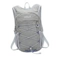 thumbnail image 2 of Mochila de senderismo compacta y plegable, ideal para acampar, caminar y andar en bicicleta. Gris, 2 of 8