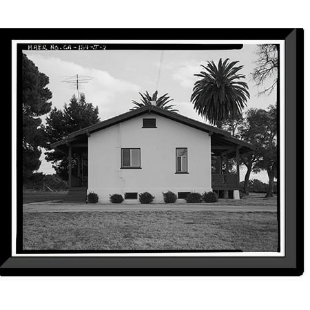 Historic Framed Print, Chollas Heights Naval Radio Transmitting Facility, Chief Operator's Quarters, 6410 Zero Road, San Diego, San Diego County, CA - 2, 17-7/8" x 21-7/8"