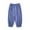 Blue, variant on FLMEI Toddler Kids Baby Boys Girls Cotton Linen Long Pants Anti-Mosquito Trousers Elastic Waist Bloomers Teen Casual Joggers Pants 1-14 Years