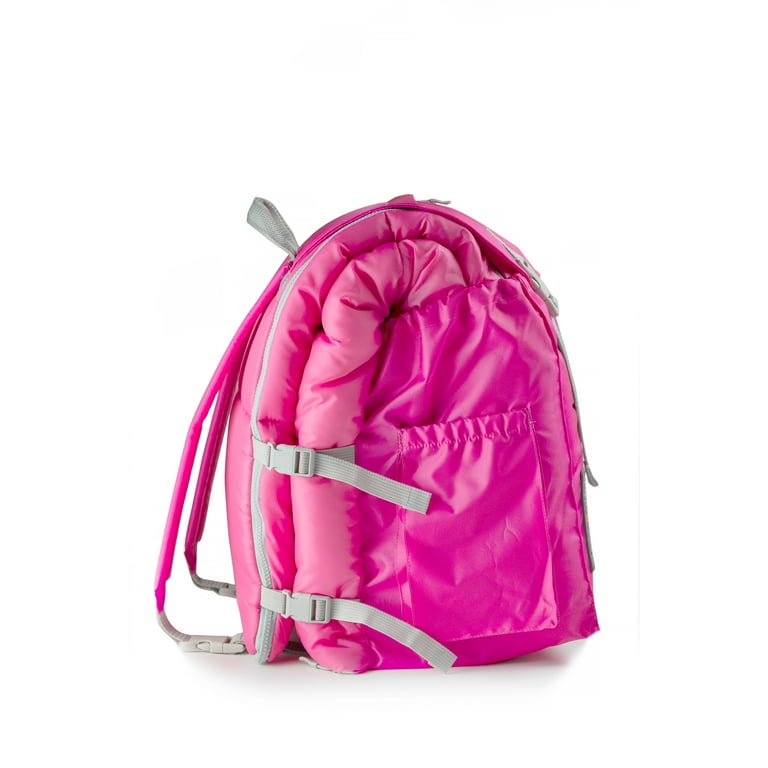 Mimish Sleep-N-Pack, 37F Kid's Sleeping Bag & Backpack, Cozy Liner