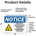 thumbnail image 2 of (2 Pack) Possible RF Radiation Hazard Sign, 2 of 7
