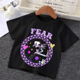 thumbnail image 3 of Camiseta de dibujos animados de Disney para niños, Tops básicos de moda, ropa blanca y negra, camiseta de verano, regalo para niños, novedad, 3 of 5