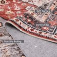 thumbnail image 5 of Lahome 2'x3' Area Rugs for Living Room,Machine Washable Rugs,Low Pile Non Slip Vintage Floral Print Rug Carpet for Entryway,Hallway,Kitchen,Home Decor,Red, 5 of 9
